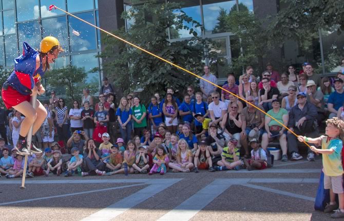 Ernest's pogo finale